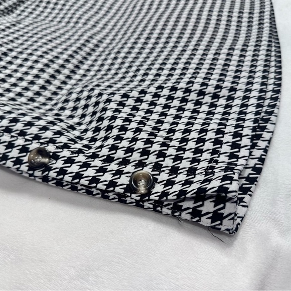 Sugarlips Black and White Houndstooth Mini Pencil Skirt - Picture 6 of 7